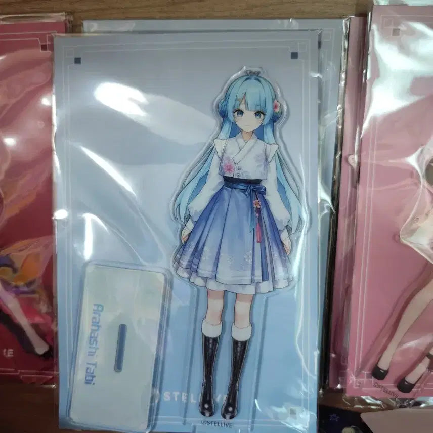 [BUNJANG] Stellive Arashi Tabi Hanbok Acrylic Stand / 스텔라이브 아라하시 타비 한복 아크릴
