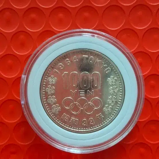 [BUNJANG] 1964 Tokyo Olympics 1000 Yen Commemorative Silver Coin / 1964년 도쿄 올림픽 1000엔 기념은화
