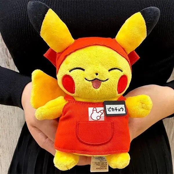 [BUNJANG] Pokemon Center Japan Pika Pika Mart Clerk Pikachu Plush / 새상품) 일본 포케센 한정 피카피카마트 점원 피카츄 인형