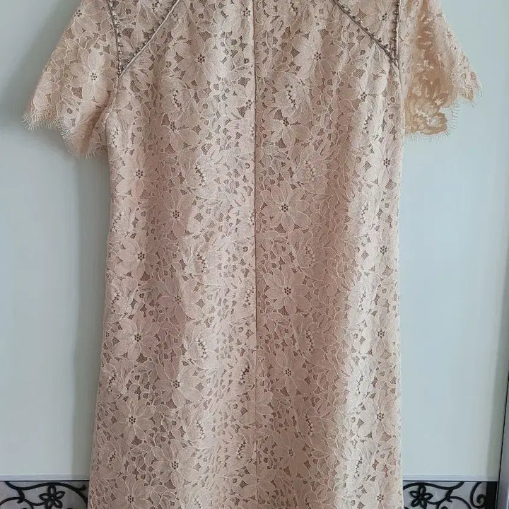 [BUNJANG] Sandro Lace Cubic Point Dress (Size 36) / 새상품 산드로 원피스 36사이즈