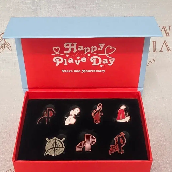 [BUNJANG] Pob-Included Play-ave Badge Set / 해피플레이브데이 뱃지 세트