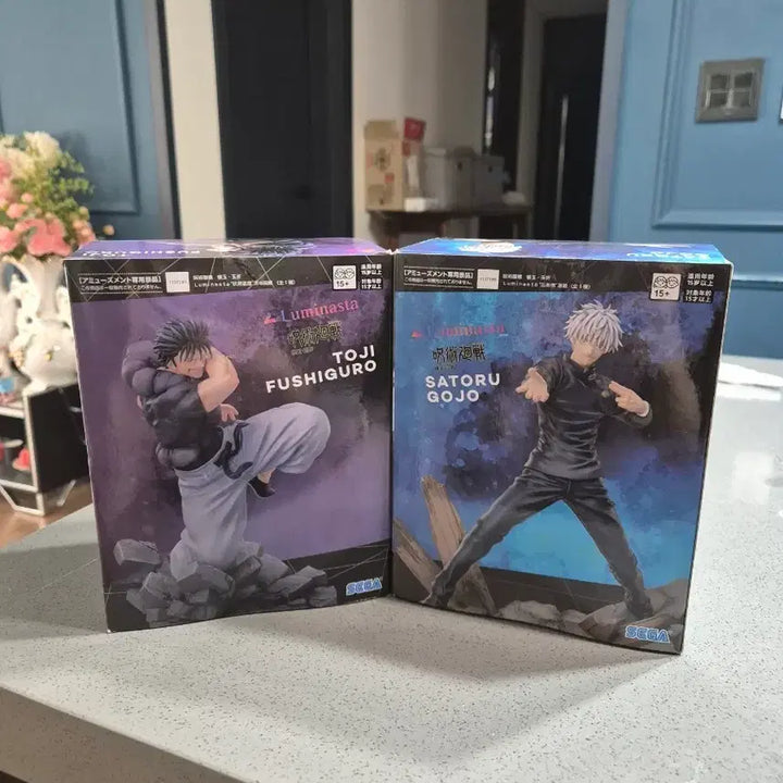 [BUNJANG] Sega Luminasta Gojo &amp; Toji Figure Set (Opened) / 세가 루미나스타 고죠&amp;토우지 개봉품 판매합니다