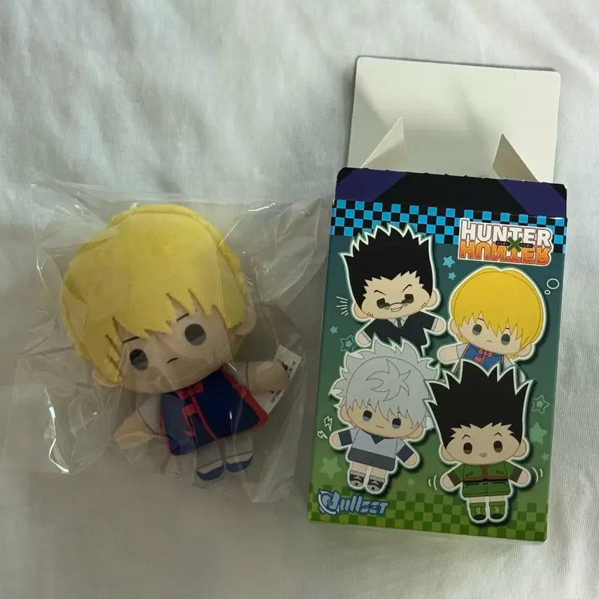 [BUNJANG] Hunter x Hunter Kurapika Nuigurumi Plush Doll / 헌터헌터 크라피카 누이 인형 | 가챠 메지루시 피규어 후와 허그캬라