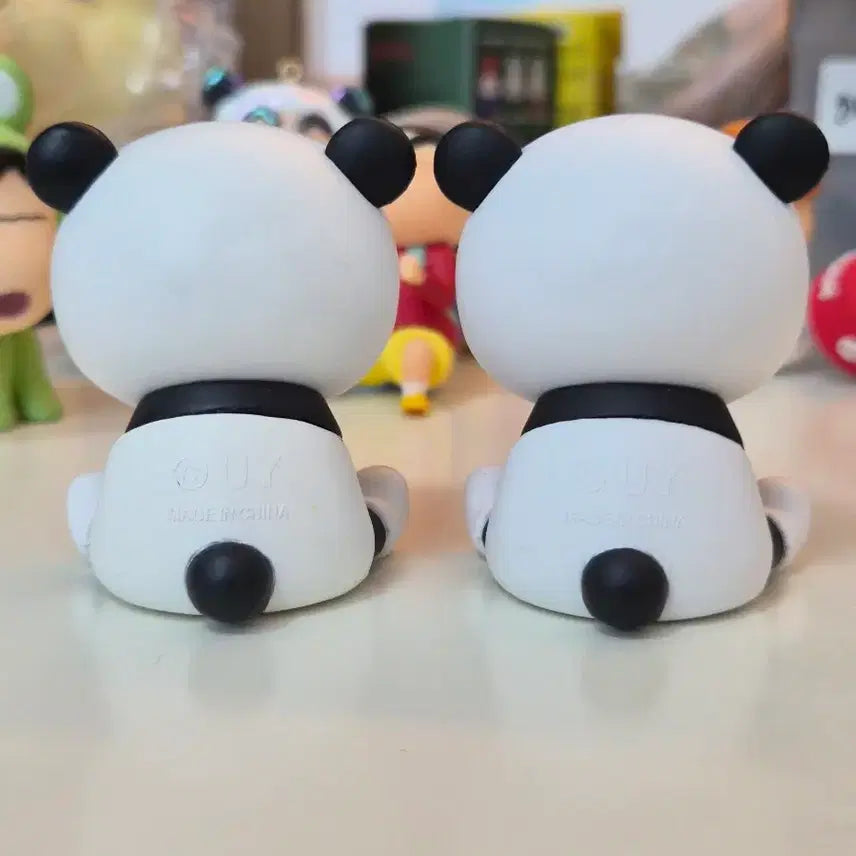 [BUNJANG] Crayon Shin-chan Panda Figure (Random) / [소장품] 짱구 랜덤 피규어 > 판다 짱구 피규어