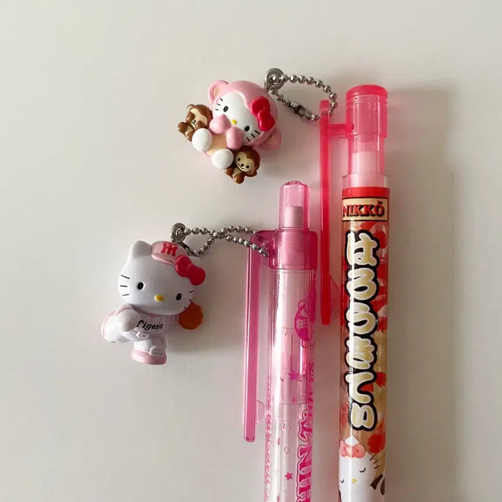 [SOLD OUT] 고전 키티 야구 원숭이 샤프 볼펜