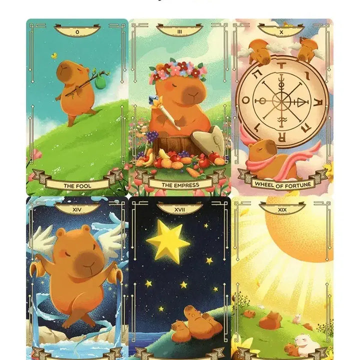 [BUNJANG] Capybarot Tarot Deck / 카피바라 타로카드 Capybarot Tarot 원가이하