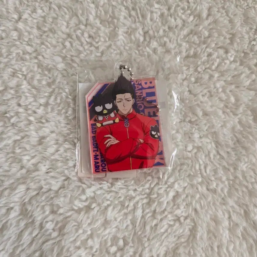 [BUNJANG] Blue Lock Sanrio Batzmaru Acrylic Keyring / 블루록 산리오 바츠마루 아크릴 키링