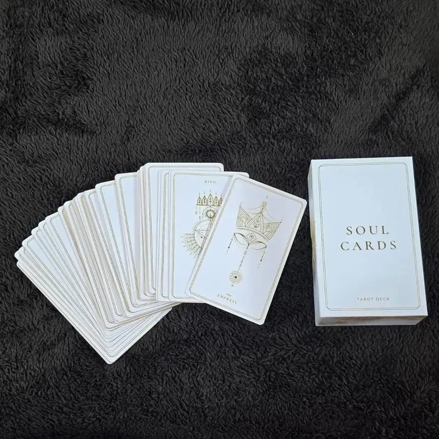 [BUNJANG] Soul Cards White Dahlia Tarot Deck / 소울 타로카드 화이트에디션 Soul Cards White Dahlia 원