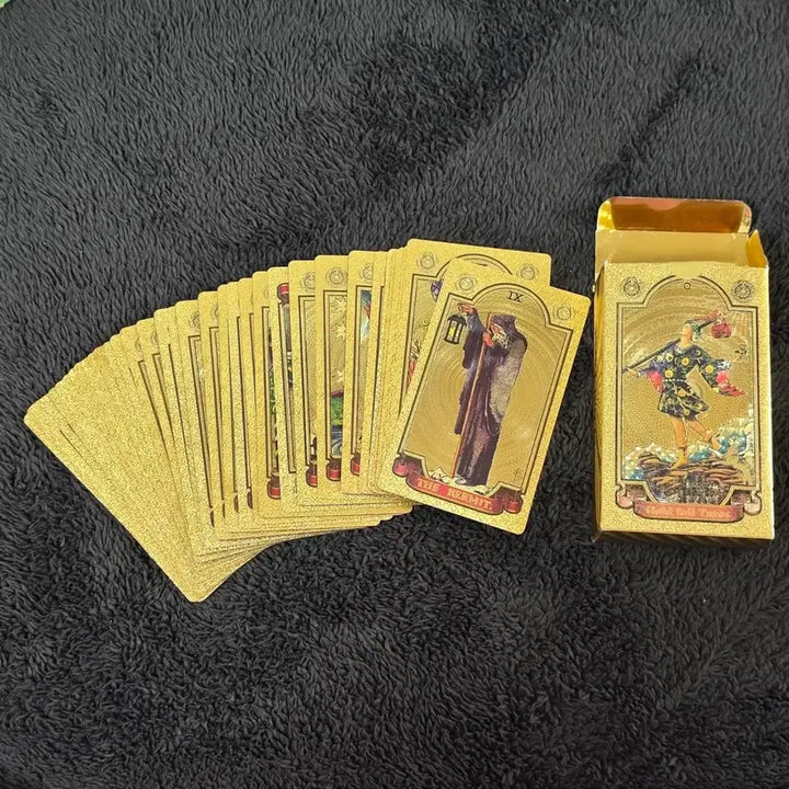 [BUNJANG] Gold Foil Universal Tarot Deck / 골드포일 유니버셜 타로카드