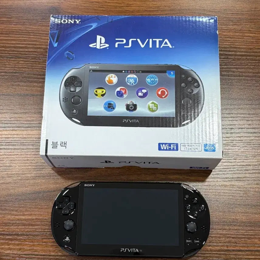 [BUNJANG] PlayStation Vita 2nd Gen (PCH-2000 Series) with 512GB SD Card / PS VITA 2세대 정발 / 비타2세대+512GB SD카드