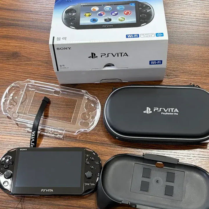 [BUNJANG] PlayStation Vita 2nd Gen (PCH-2000 Series) with 512GB SD Card / PS VITA 2세대 정발 / 비타2세대+512GB SD카드