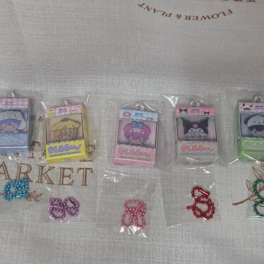 [SOLD OUT] 플레이브 뿌 미니어쳐 키링 세트 판매