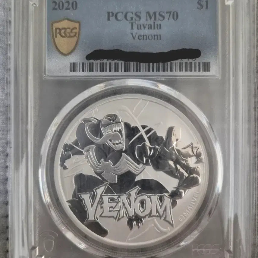 [BUNJANG] Tuvalu Venom 1 oz Silver Coin MS70 / PCGS70 투발루 베놈 1온스