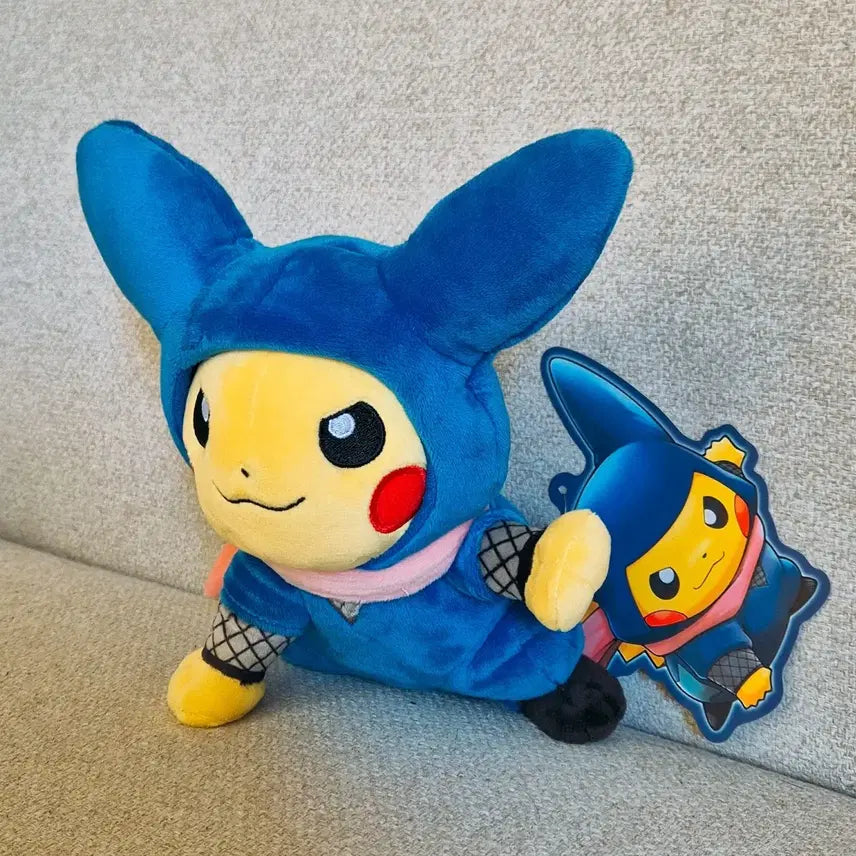 [BUNJANG] Pokemon Center Tokyo DX Limited Ninja Pikachu Plush (New) / 새상품) 닌자 피카츄 인형 (포켓몬센터 도쿄DX 한정/단종)