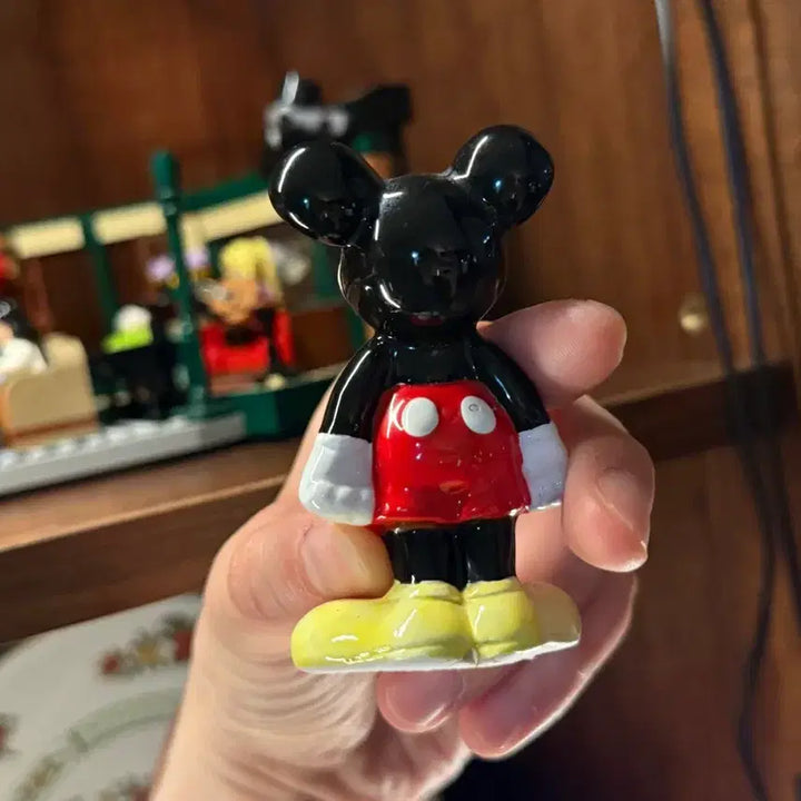 [BUNJANG] Mickey Mouse Vintage Figure Doll / 미키 마우스 빈티지 피규어 인형
