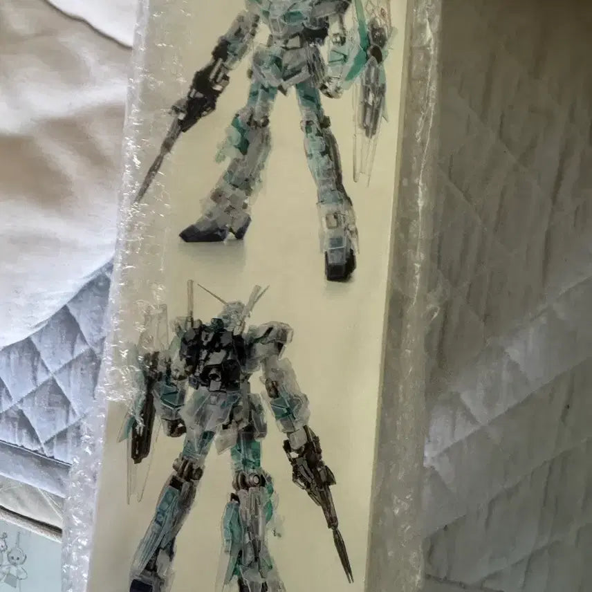 [BUNJANG] MG Unicorn Gundam Green Frame Clear Limited Edition / MG 유니콘 건담 그린 프레임 컬러 클리어한정판