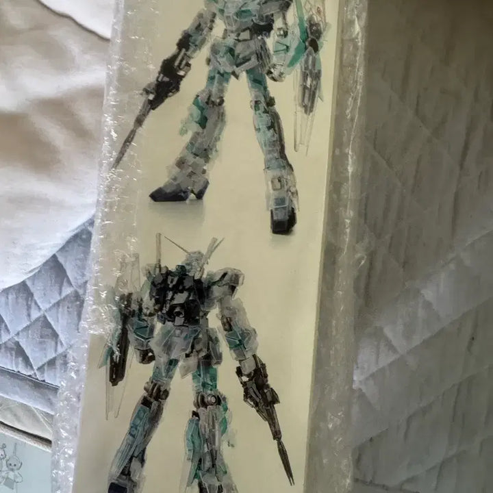 [BUNJANG] MG Unicorn Gundam Green Frame Clear Limited Edition / MG 유니콘 건담 그린 프레임 컬러 클리어한정판