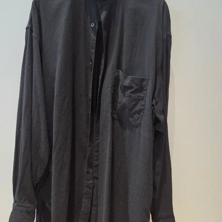 [SOLD OUT] [3]24SS 코모리 옥스 셔츠 블랙