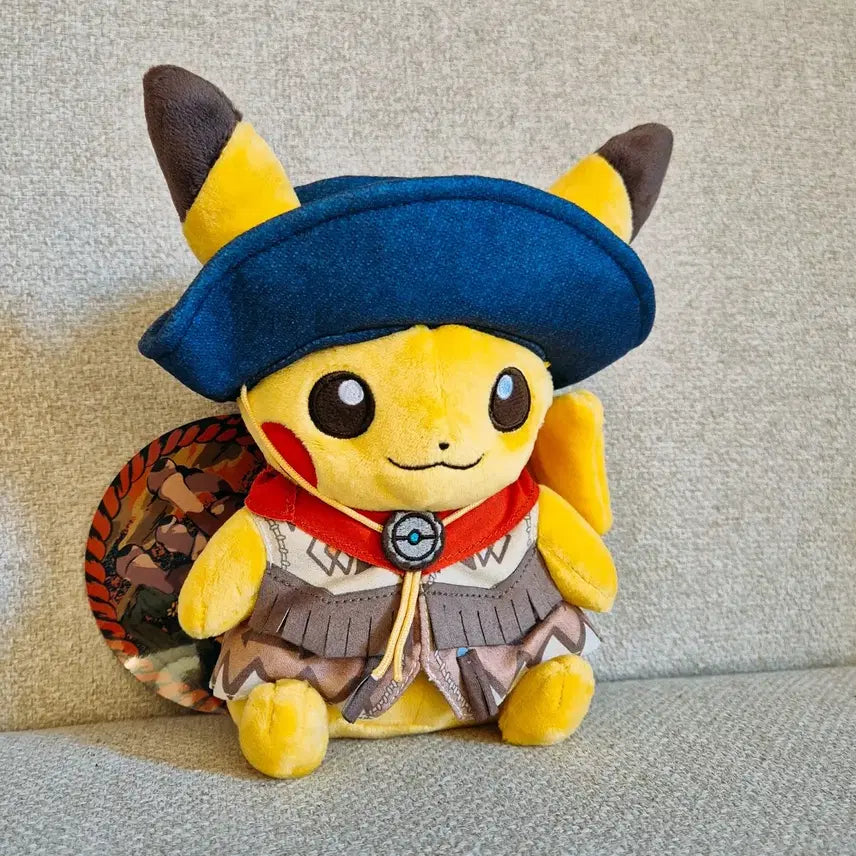 [BUNJANG] Pokemon Center Japan Run Run Desert Pikachu Plush (Medium) / 새상품) 일본 포케센 런런 데저트 피카츄 인형 중형