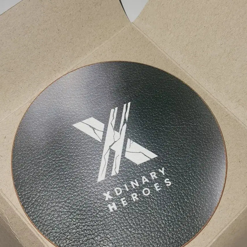 [BUNJANG] XODIAC Deadend Fan Benefit Leather Coaster / 엑디즈 공방 역조공 가죽 코스터