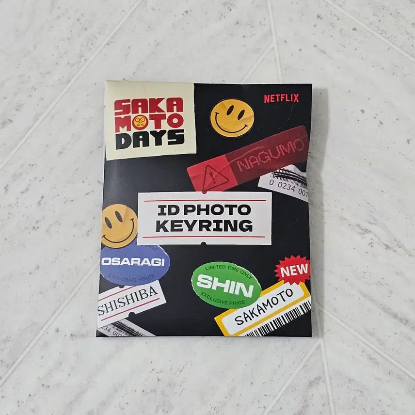 [BUNJANG] Sakamoto Days Nagumo Yoichi Proof Photo Keychain / 사카모토 데이즈 나구모 요이치 증명사진 키링 양도 팝업 넷플릭스
