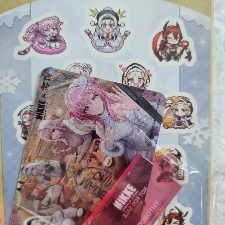 [BUNJANG] Niki DuJJim Sticker Photocard Set / 니케  두찜 스티커 포카 세트