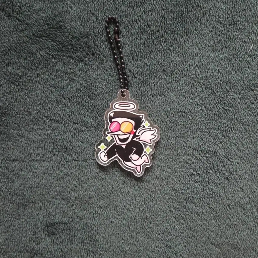 [BUNJANG] Deltarune Spamton Keyring / 델타룬 스팸톤 키링 비공굿 굿즈