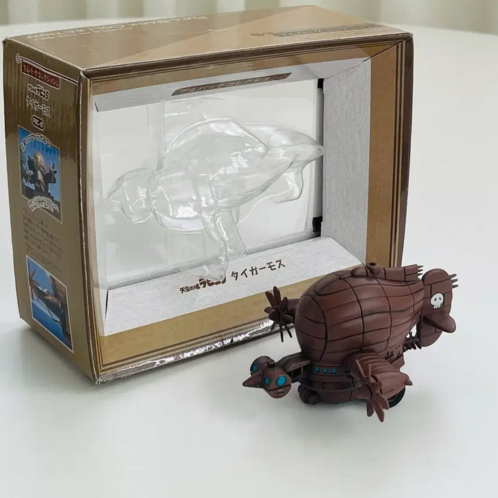 [BUNJANG] Studio Ghibli Castle in the Sky Full-Back-Car &amp; Finger Puppet Figure Bundle Set / (일괄) 지브리 라퓨타 풀백카 컬랙션 타이가모스 손가락 인형 피규어