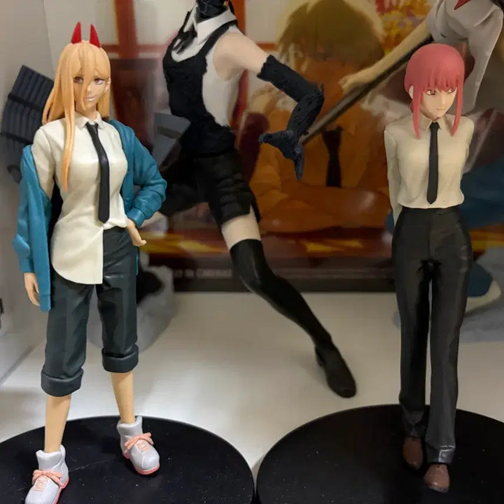 [BUNJANG] Chainsaw Man Makima &amp; Power Banpresto Figures Bundle Set / 체인소맨 마키마&amp;파워 반프레스토 피규어 일괄판매