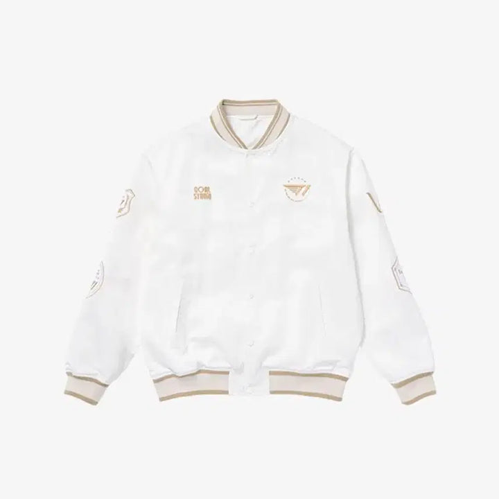 [BUNJANG] T1 2025 Worlds Champions Jacket White M / [미개봉] 2025 T1 월즈 챔피언스 자켓 M