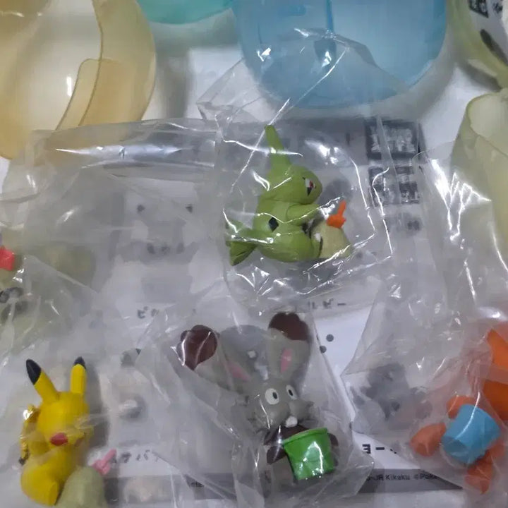 [BUNJANG] Pokemon Gacha Together Sand Play Set 1 / 포켓몬 가챠(피규어) 다함께 모래놀이 1탄 세트