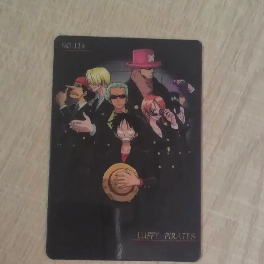 [BUNJANG] One Piece Classic Card Set - Straw Hat Pirates (Luffy, Zoro, Sanji, Nami) / 원피스 고전카드 정장 밀짚모자 해적단 루피 조로 상디 나미