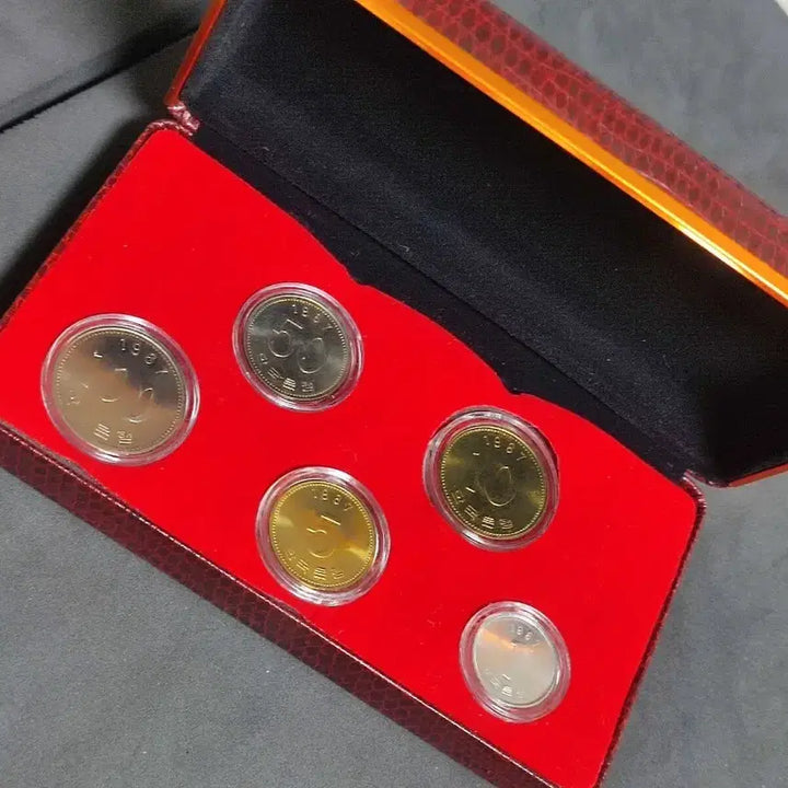[BUNJANG] 1987 Coin Set / 미사용 1987년 주화 5종 세트 기념주화