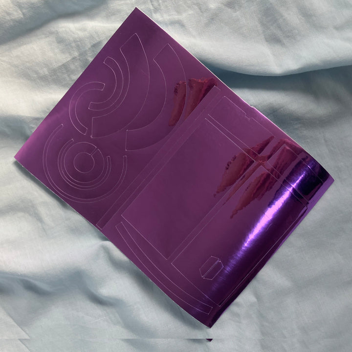 [BUNJANG] SamiBam BTS Lightstick Skin (Purple) / 사미밤 스티커 bts 응원봉 스킨