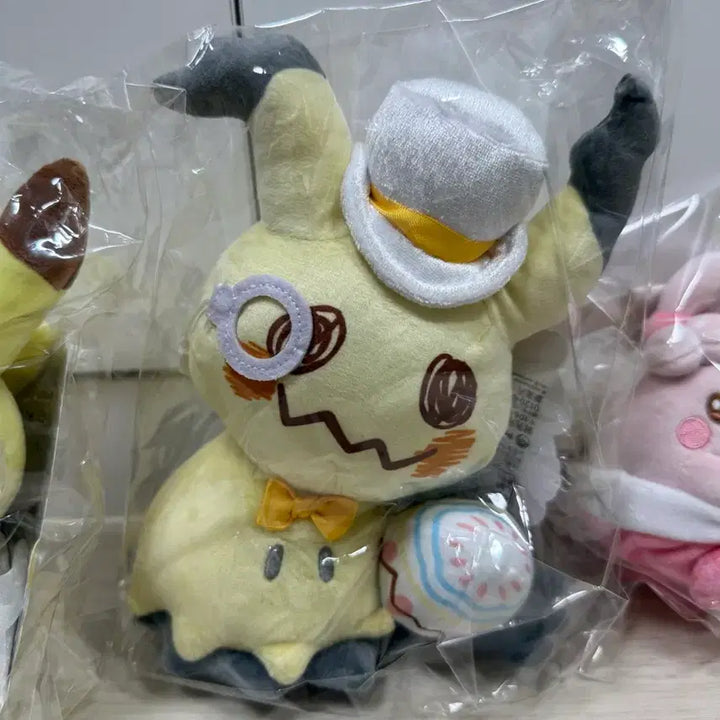 [BUNJANG] Pokemon Center Japan Easter Plush &amp; Keychain Set / [무료배송] 포켓몬센터 이스터(부활절) 인형, 키링 총 4종