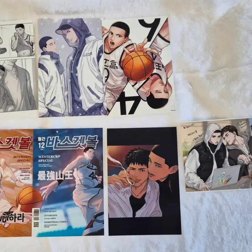 [BUNJANG] Slam Dunk Song Byeong-heon Focused Postcard/Photocard Merchandise Bundle / 슬램덩크 우명 위주 엽서/포카 굿즈 판매