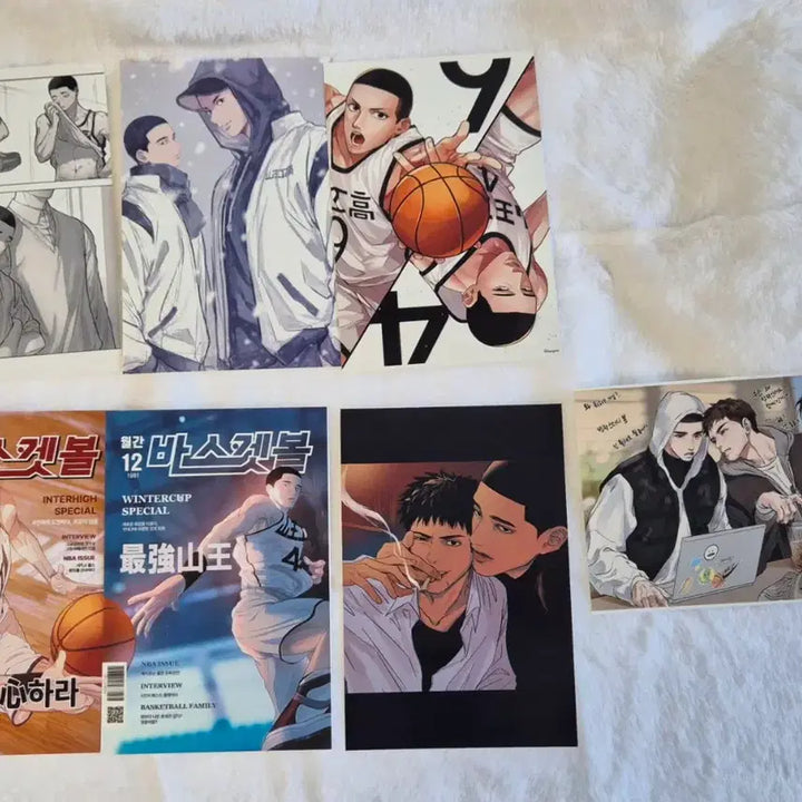 [BUNJANG] Slam Dunk Song Byeong-heon Focused Postcard/Photocard Merchandise Bundle / 슬램덩크 우명 위주 엽서/포카 굿즈 판매