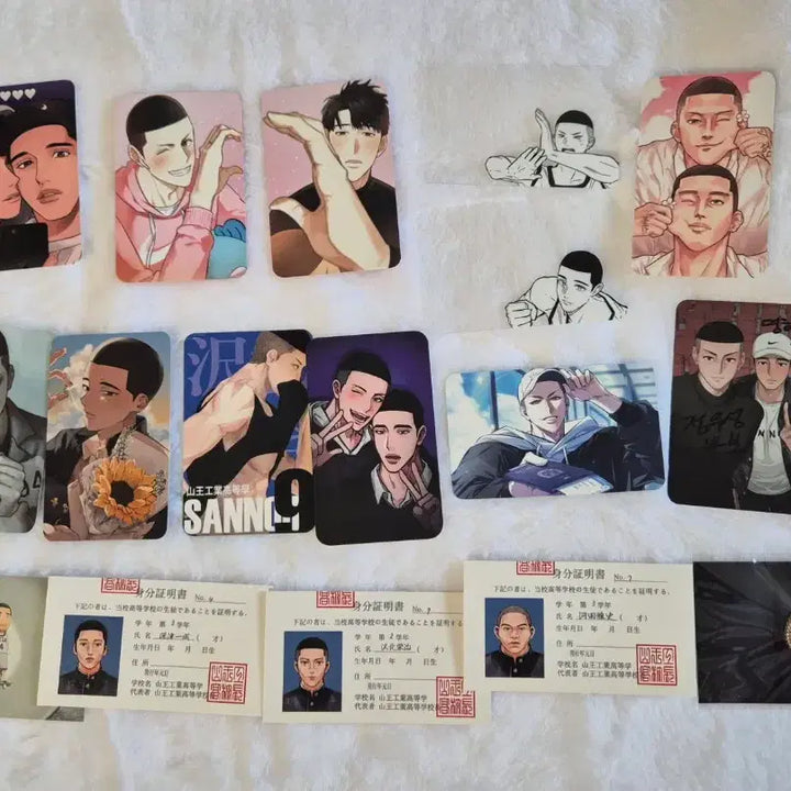 [BUNJANG] Slam Dunk Song Byeong-heon Focused Postcard/Photocard Merchandise Bundle / 슬램덩크 우명 위주 엽서/포카 굿즈 판매