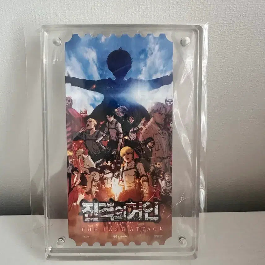 [BUNJANG] Attack on Titan The Final Season The Last Attack Original Ticket / 진격의거인 티켓