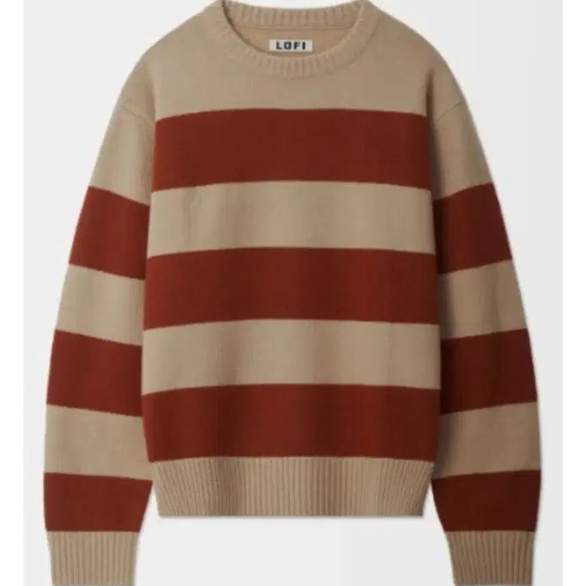 [SOLD OUT] [XL] 로파이 스트라이프 니트