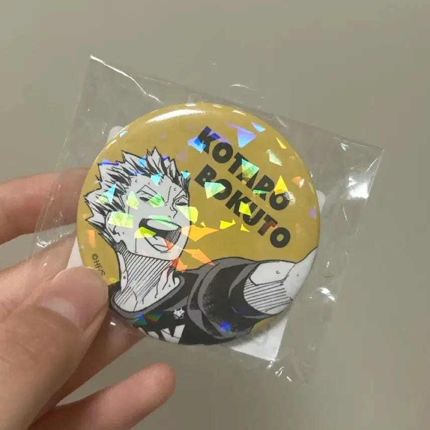 [BUNJANG] Haikyuu!! Bokuto Koutarou Jump Shop Badge / 하이큐 보쿠토 코타로 점프샵 뱃지