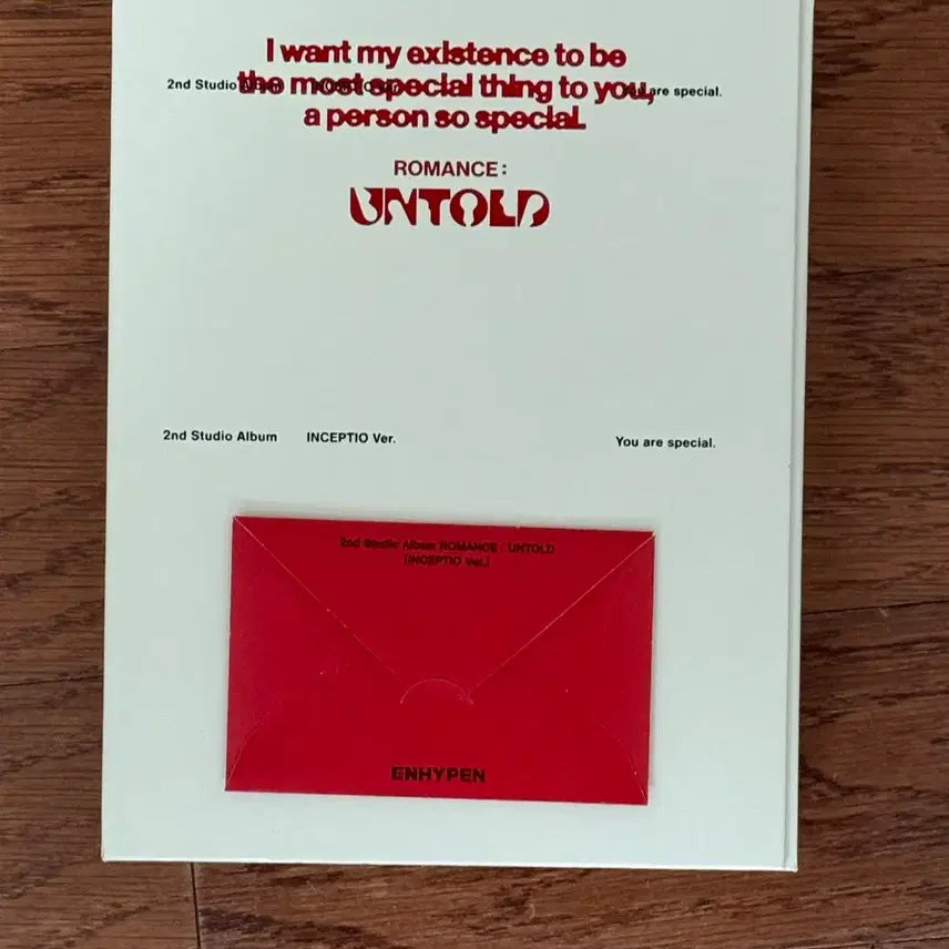 [BUNJANG] ROMANCE:UNTOUCHED INCEPTIO Album / 로맨스 언톨드 인셉티오 앨범