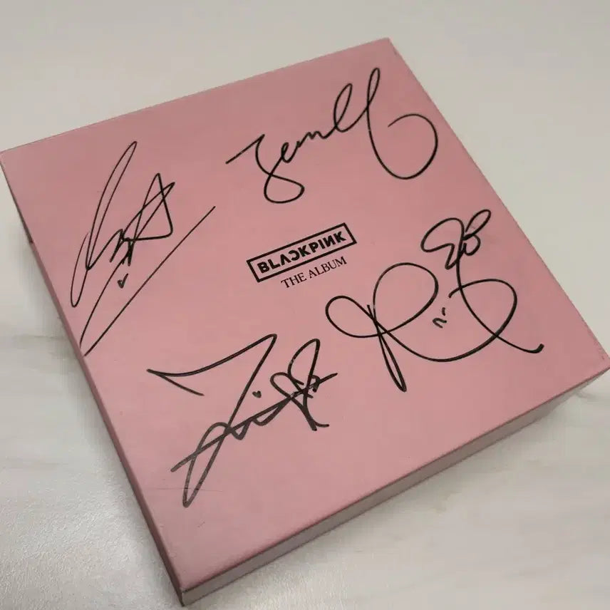 [BUNJANG] BLACKPINK Full Group Signed Album / 블랙핑크 사인 앨범