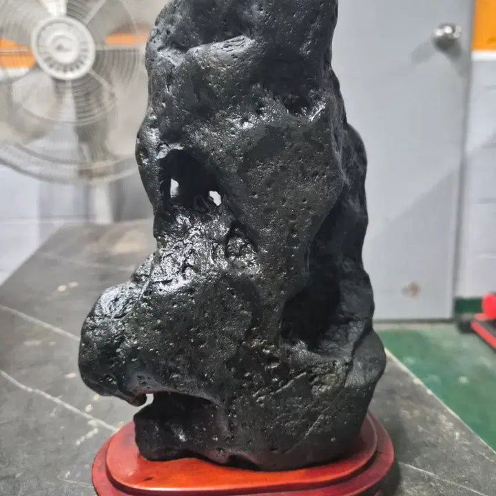 [BUNJANG] Namhangang Onyx Stone Display Stone / 남한강 오석 인상석.