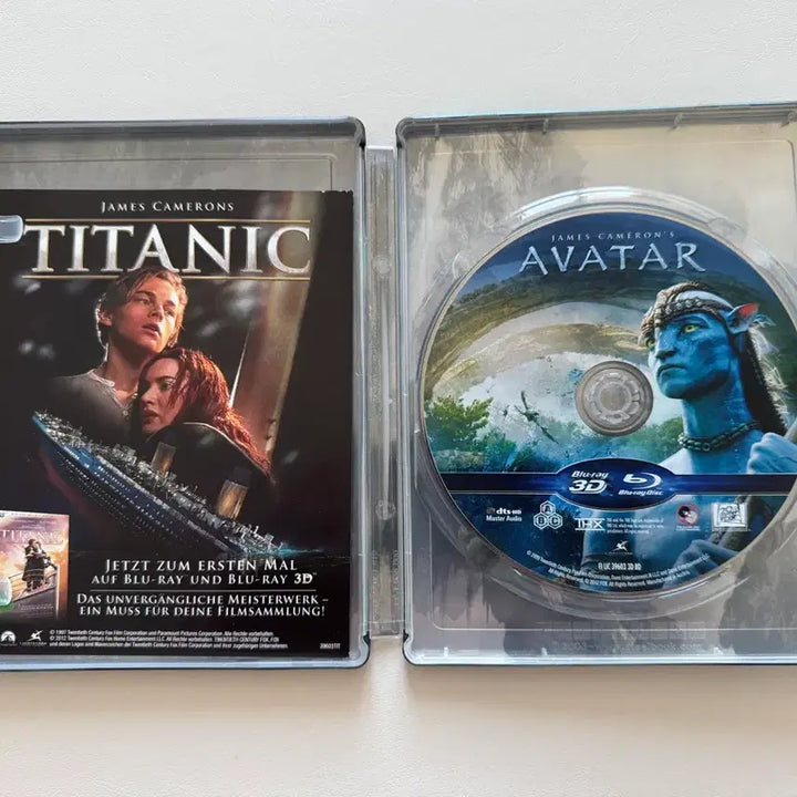 [BUNJANG] Avatar 1 Lenticular Steelbook Blu-ray / 아바타1 블루레이 미디어막 렌티큘러 스틸북