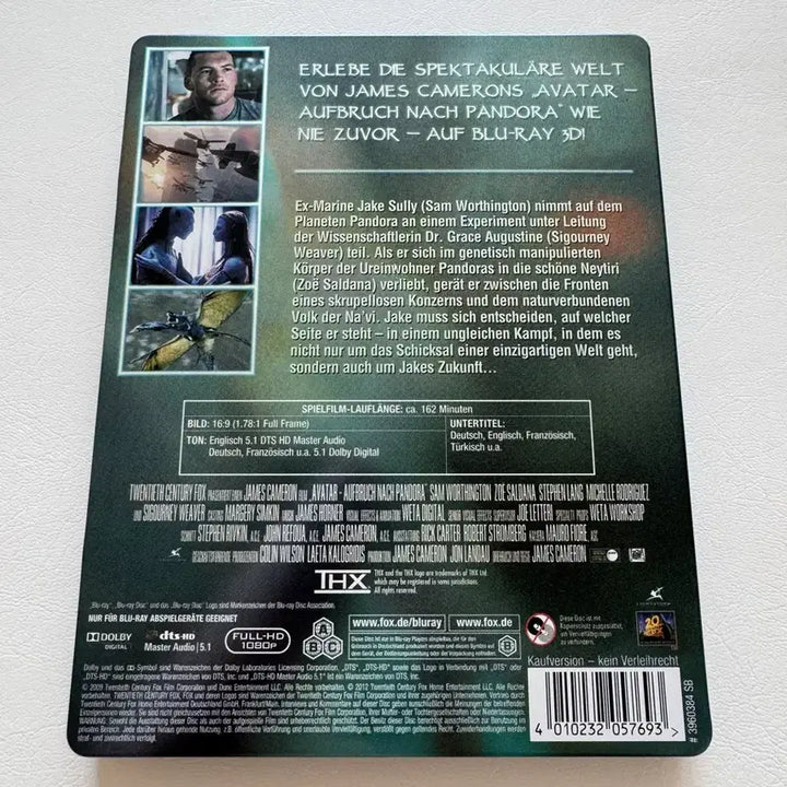 [BUNJANG] Avatar 1 Lenticular Steelbook Blu-ray / 아바타1 블루레이 미디어막 렌티큘러 스틸북