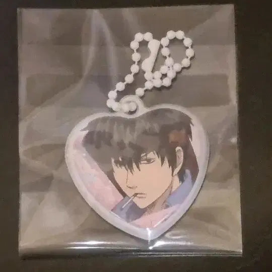 [BUNJANG] Gintama: The Dance Battle Prelude Hijikata Toushiro Bundle Set 3rd Week Special Prize Keychain &amp; Sticker / 일괄)은혼 동란편 히지카타 토시로 3주차 특전 키링 톳시 스티커