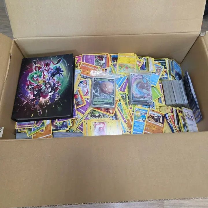 [BUNJANG] Pokemon Cards Bulk + Card Binder / 포켓몬 카드 대량 + 카드 바인더