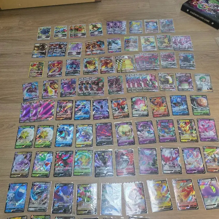 [BUNJANG] Pokemon Cards Bulk + Card Binder / 포켓몬 카드 대량 + 카드 바인더