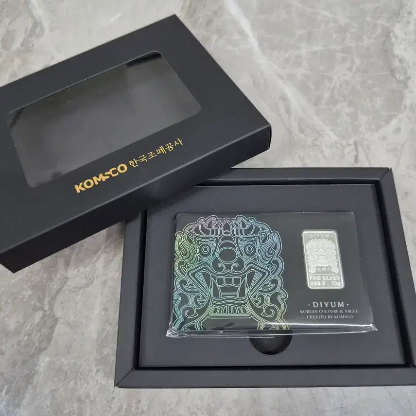 [BUNJANG] KOMSCO Dokkaebi Silver Bar 10g / 한국조폐공사 도깨비 실버바 10g